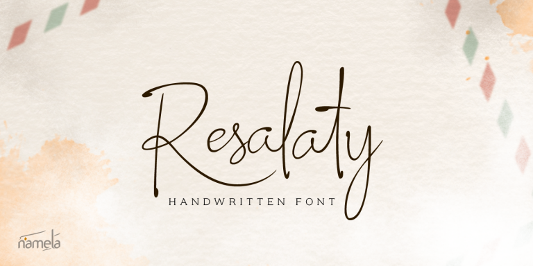 Buy Resalaty Signature & Handwritten Font | Webfont & Desktop